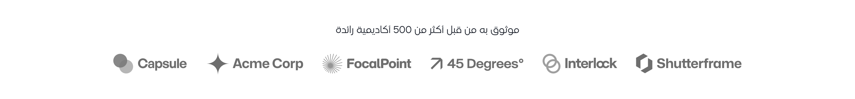 شعارات الشركاء